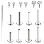 Titanium Alloy Internally Threaded Labret Bar