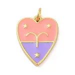 Brass Enamel Pendants