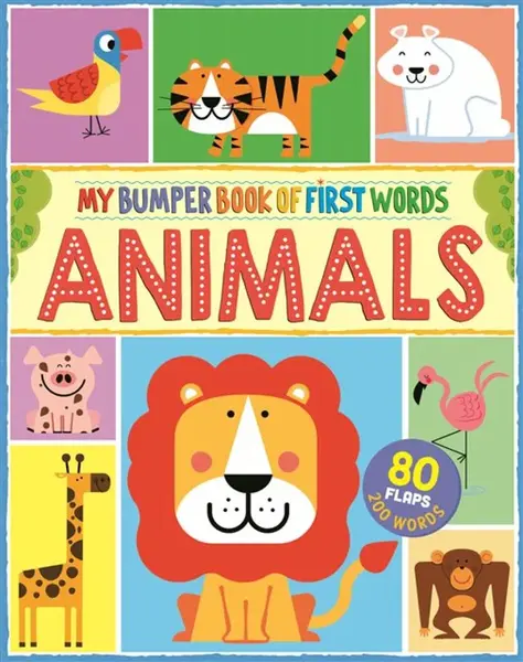 My First Bumper Book of Animal Words - Anne McRae