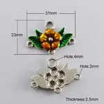 Alloy Enamel Chandelier Component Links