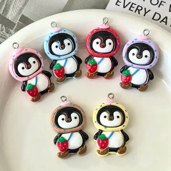 Opaque Resin Pendants