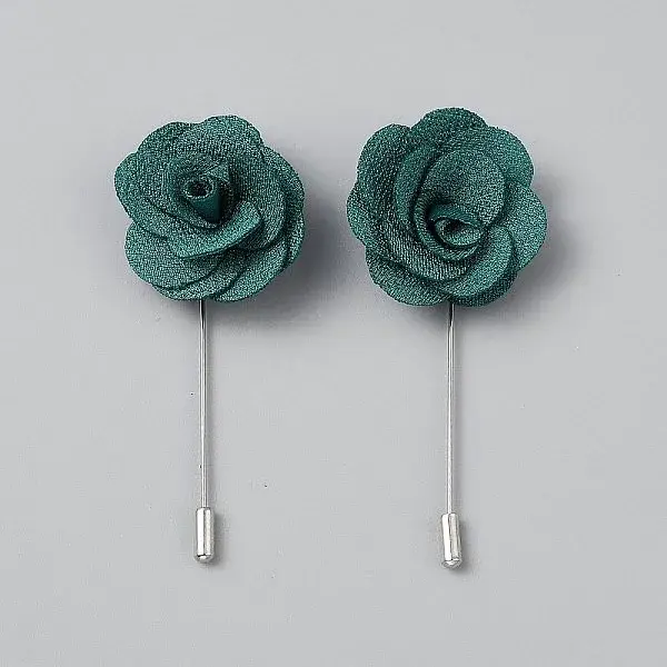 Flower Polyester Brooches
