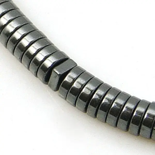 Non-magnetic Synthetic Hematite Beads Strands