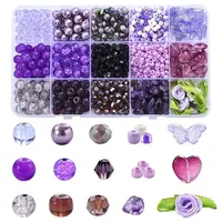 DIY Glass Beads Jewelry Making Finding Kits
