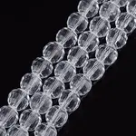 Transparent Glass Bead Strands
