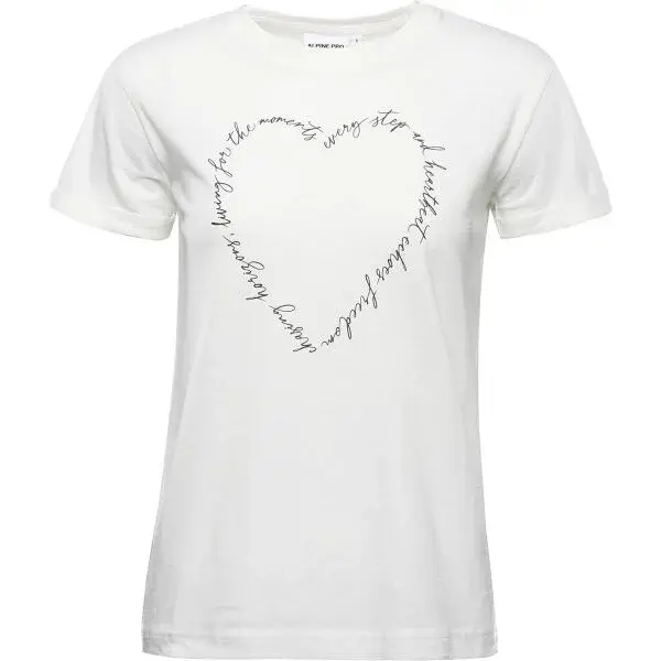 ALPINE PRO YMETA Dámské triko, béžová, velikost