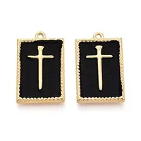 304 Stainless Steel & Spray Painted Pendants