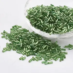 Glass Bugle Beads