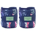 Spokey THE BLOOM FORM 1,5 KG Sada závaží na ruce a nohy, tmavě modrá, velikost 1,5 KG