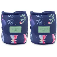 Spokey THE BLOOM FORM 1,5 KG Sada závaží na ruce a nohy, tmavě modrá, velikost 1,5 KG