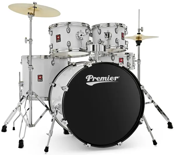 Premier Revolution 22" 5pc Drum Kit White