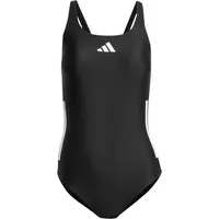 adidas 3 STRIPES BLD SWIMSUIT Dámské jednodílné plavky, černá, velikost