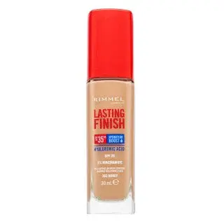 Rimmel London Lasting Finish 35HR SPF20 Full Coverage Lightweight Foundation dlouhotrvající make-up pro sjednocení barevného tónu pleti 303 30 ml