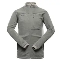 Pánská rychleschnoucí mikina alpine pro onnec 3 šedá 4xl