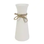 Ambia Home VÁZA, textil, keramika, 20 cm