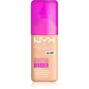 NYX Professional Makeup Make ‘Em Wonder lehký matující make-up odstín 06 Light 30 ml