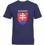 PROGRESS SK TSHIRT JR Juniorské bambusové triko pro fanoušky, tmavě modrá, velikost 128-134