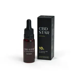 CBD STAR CBD Natural olej 10 % Full Spectrum CBD, 10 ml
