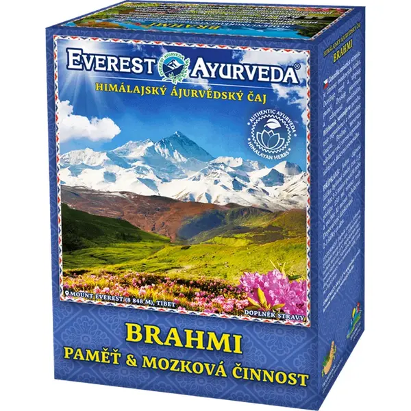 Ajurvédsky čaj Brahmi (2×100g)