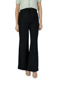Čierne široké nohavice Morgan De Toi