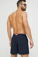Plavkové šortky Tommy Hilfiger tmavomodrá barva