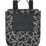 Batoh Tous Kaos Pix Soft dámský, černá barva, velký, vzorovaný, 2001851551