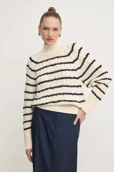 Svetr z vlněné směsi BOSS