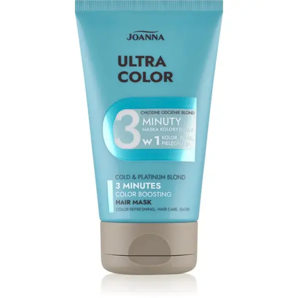 Joanna Ultra Color Cold Platinum Blond Shades 3 Minutes tónovací kondicionér odstín Cold Platinum 100 g