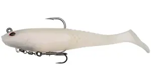 Berkley gumová nástraha powerbait cullshad deep sinking albino - 12,5 cm 42 g
