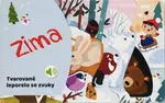 Tvarované leporelo se zvuky - Zima