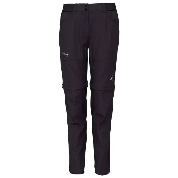 Klimatex TYRELL ZIPP-OFF Dámské odepínací kalhoty, černá, velikost XXL