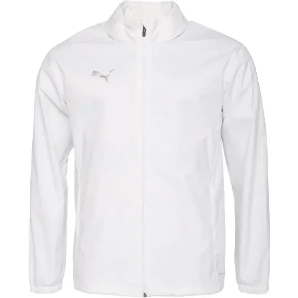Puma TEAMADDITIONS TRAINING ALL WEATHER JACKET Pánska športová bunda, biela, veľkosť