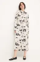 Šaty Answear.LAB bílá barva, midi