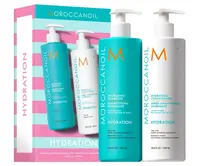 Dárková sada pro hydrataci suchých vlasů Moroccanoil Hydration Duo - 2 x 500 ml + dárek zdarma