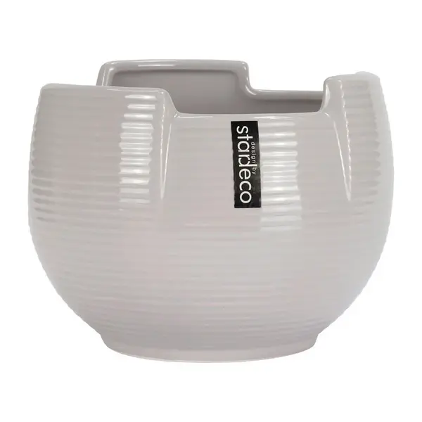 KVĚTINÁČ NA KVĚTINY keramika, 18/13.5/18 cm