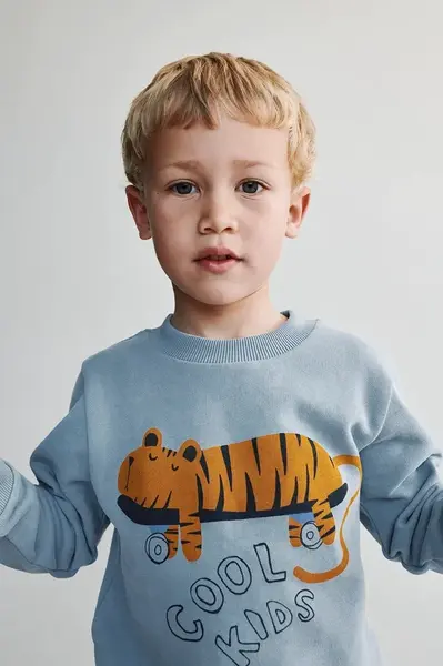 Dětská bavlněná mikina Liewood Thora Placement Sweatshirt