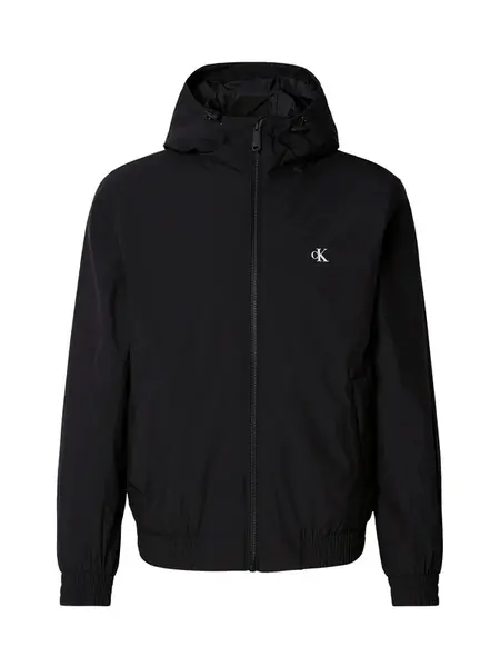Calvin Klein Jeans Prechodná bunda  čierna