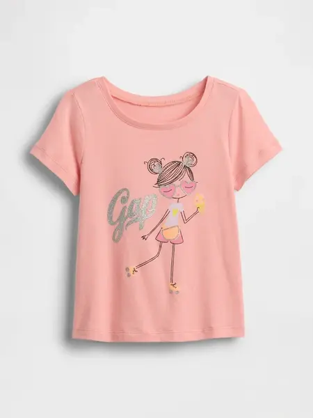 GAP Baby tričko s logem - Holky