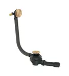 Axor Flexaplus - Vaňová odtoková a prepadová súprava, dĺžka 85 cm, kefovaný bronz 42541140