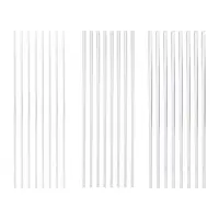24Pcs 3 Styles Acrylic Support Rods