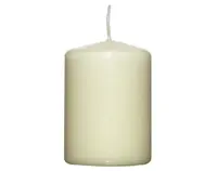 Válcová svíčka šampaňská, 8 cm