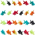 30Pcs 6 Colors Resin Gold Fish Display Decorations