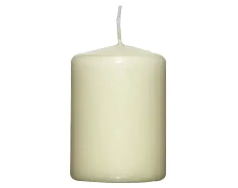 Válcová svíčka šampaňská, 8 cm