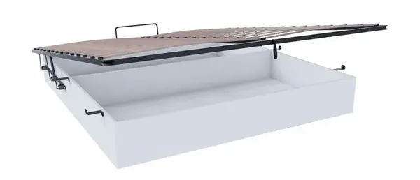 Výklopný rošt do postele s úložným prostorem 120x200cm