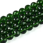 Transparent Glass Bead Strands