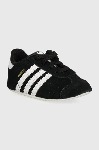 Kojenecké semišové boty adidas Originals GAZELLE CRIB