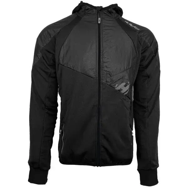 HAVEN POLARTIS HOODIE HMS Cyklistická mikina, čierna, veľkosť