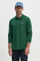 Bavlněné tričko s dlouhým rukávem Lacoste L1312 132