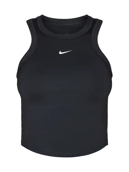 NIKE Športový top 'ONE'  čierna / biela