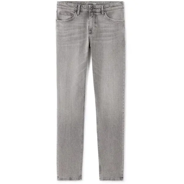 CELIO FOSLIM Pánské slim jeans, šedá, velikost